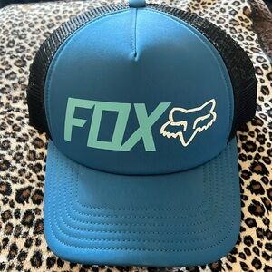 Fox blue and black trucker SnapBack